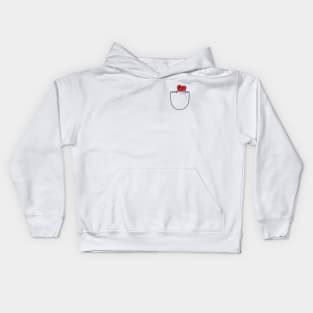 Pocket Heart Kids Hoodie